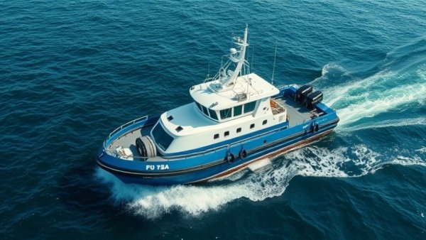 Tugboat on U.S. inland waterways illustrating maritime careers.