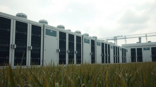 Data center facility with cooling units impacting community