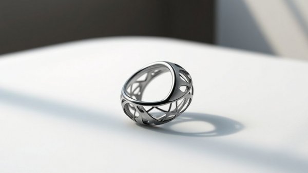 Futuristic smart ring showcasing the future of human-computer interaction.