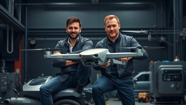 Innovative drone technology in Africa's defense industry setting.