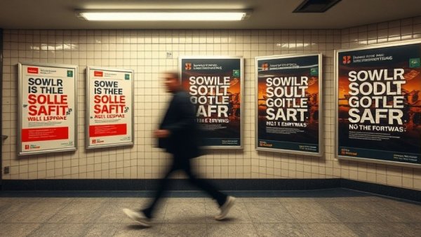 Polymarket bets on rescue operations subway ad in motion.