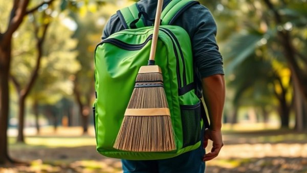 India startup funding: Innovative cleaning service backpack outdoors