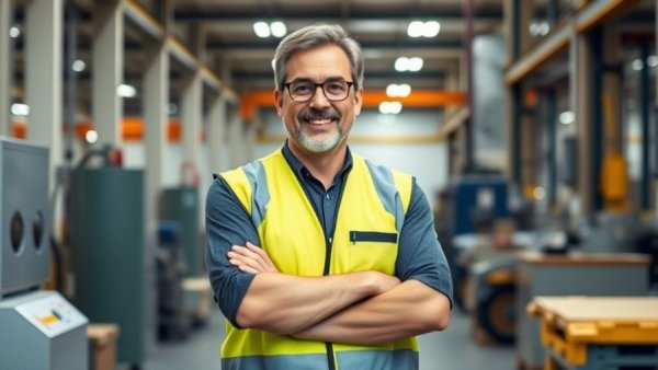 DNV Cybersecurity Type Approval professional in industrial setting.