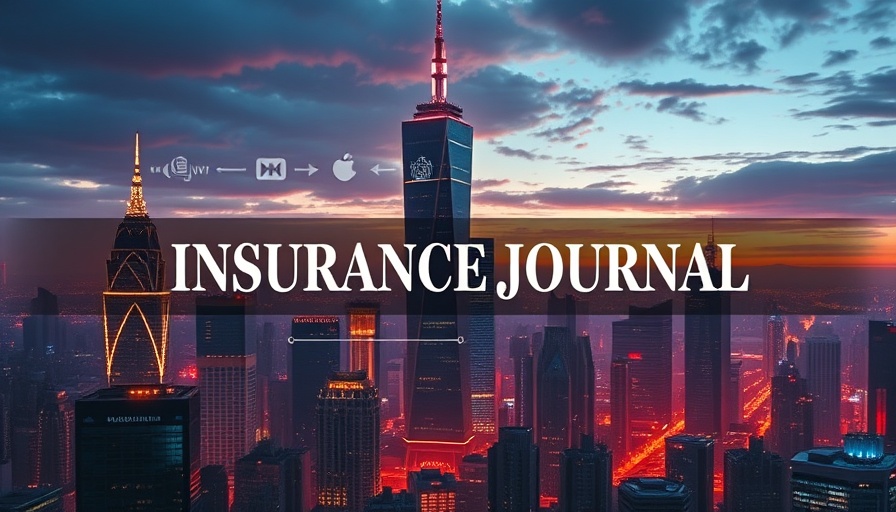 Vibrant cityscape with Insurance Journal logo, related to Montana climate ruling.