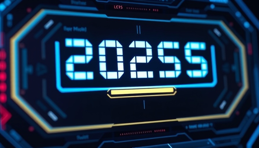 Futuristic 2025 loading screen highlighting emerging risks