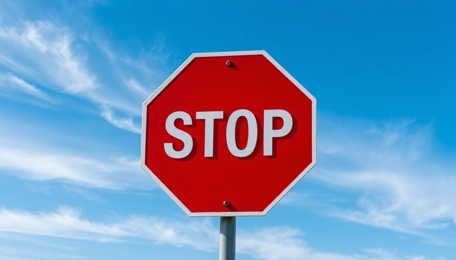 WordPress Foundation trademark on stop sign with blue sky.