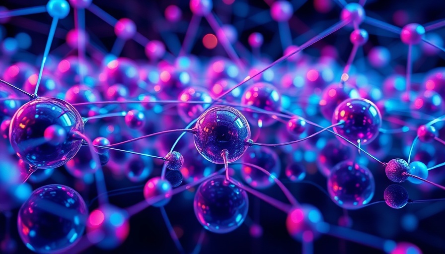 Colorful spheres connected by lines depict Hybrid WAN adoption.