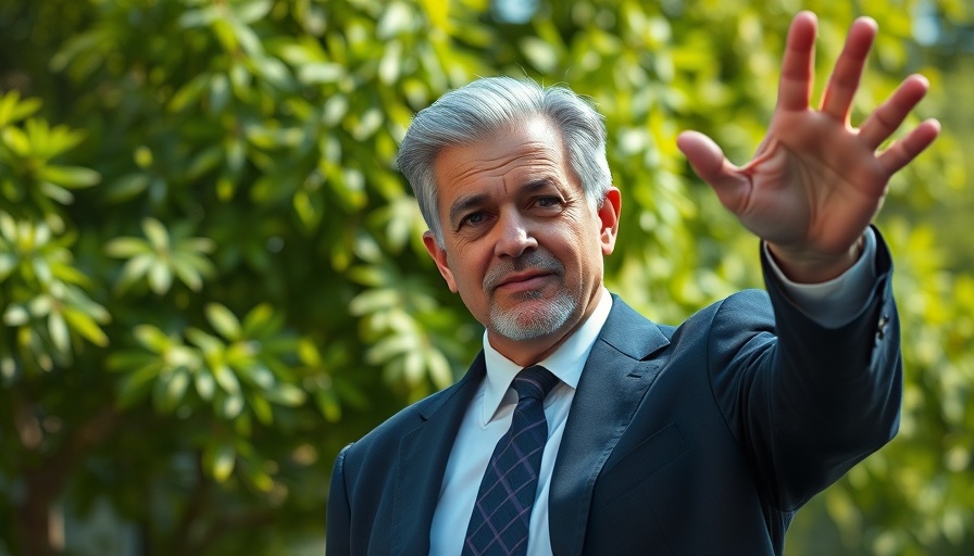 Profile of a man in a suit gesturing dismissively outdoors, related to AI research funding cuts.