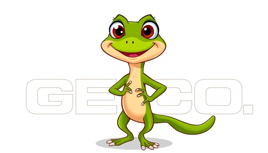 GEICO character promoting GEICO accident forgiveness