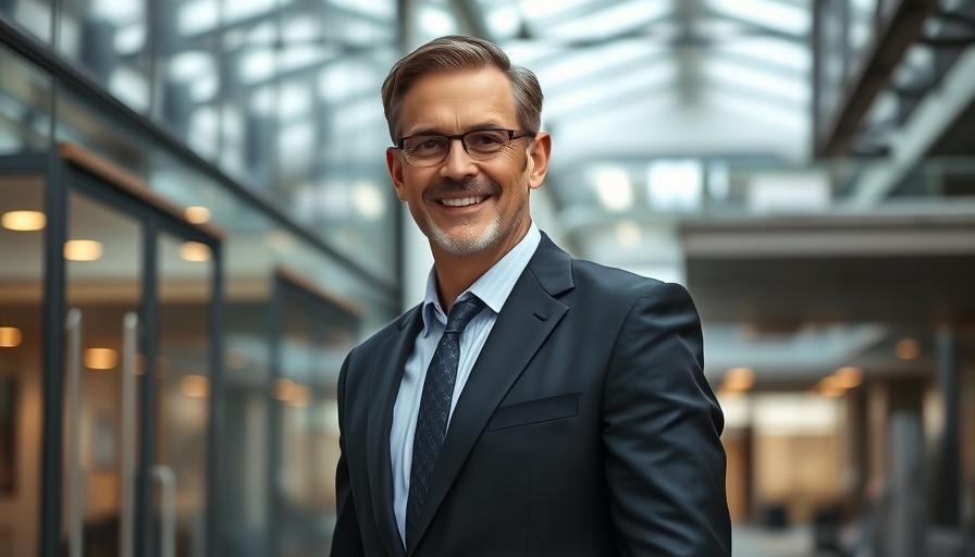 Stefan Eefting, Head of Americas Everllence, smiling in modern office setting.