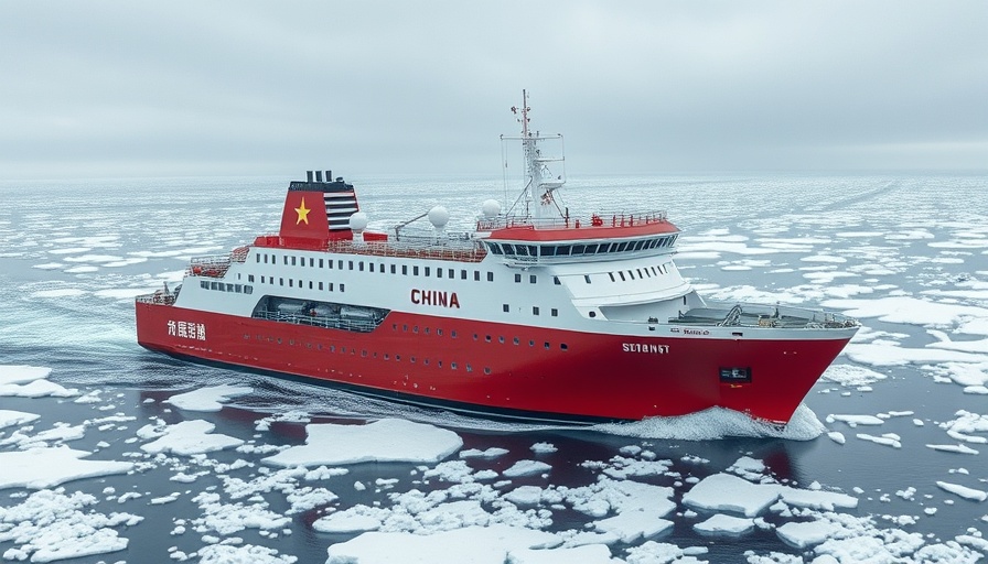 Chinese research vessel in icy waters, U.S. Coast Guard responds.
