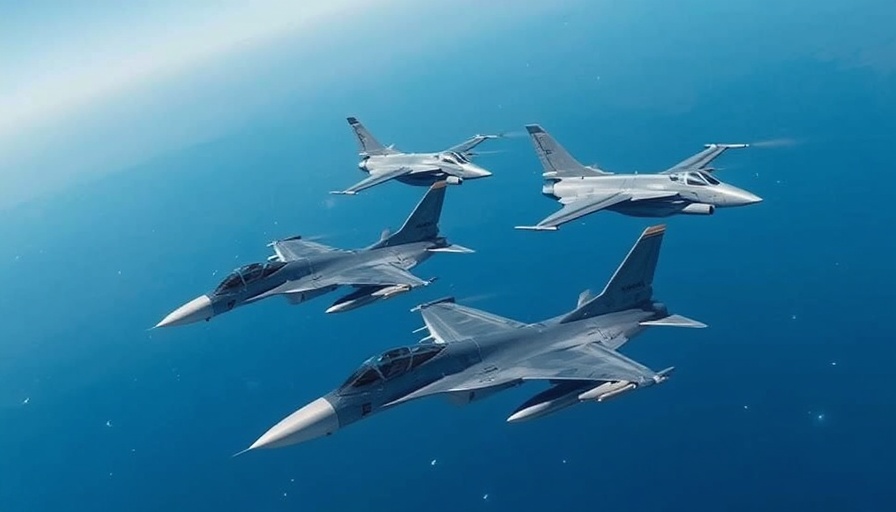 F/A-18 and EA-18G jets in formation over ocean, marking 12 million flight hours.