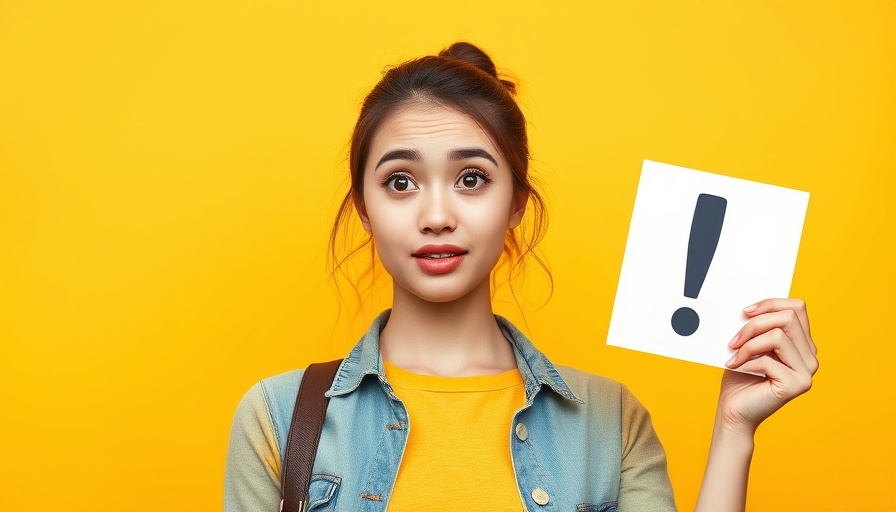 Woman with exclamation sign highlights AI Clicks in Search
