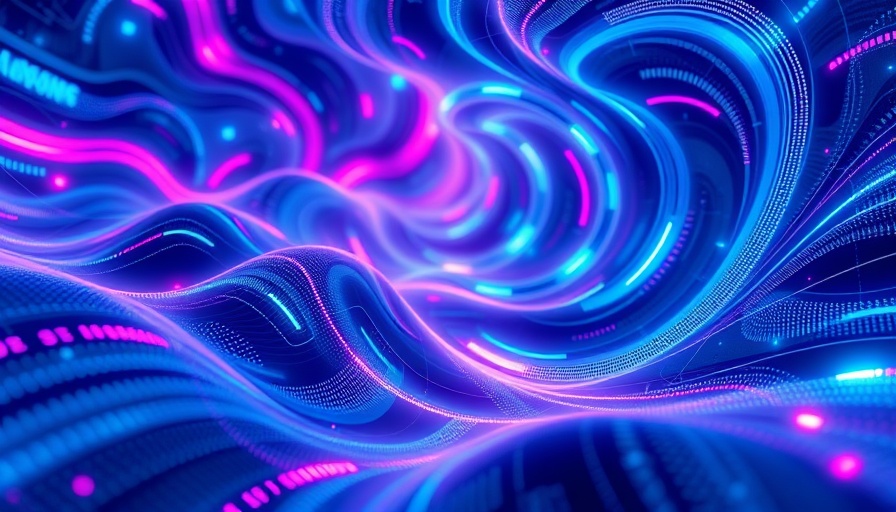 Futuristic design on the journey to artificial general intelligence.