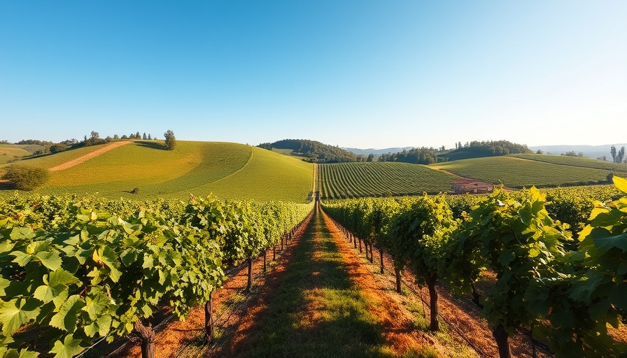 Sunny vineyard illustrating Michigan winery regulations