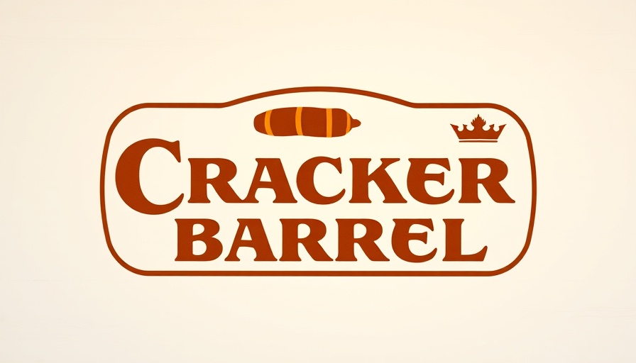 Cracker Barrel logo change reflecting modernized design.