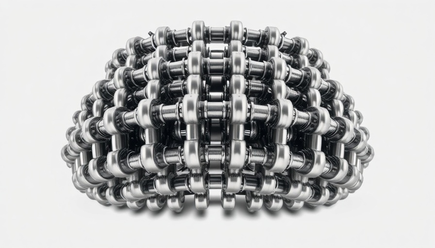 Metallic nuclear reactor component highlighting nuclear power for maritime.