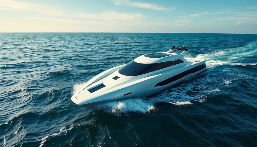 Modern vessel demonstrating next-gen azimuth propulsion technology in open sea.