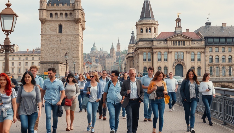 Diverse pedestrians participating in London urban walking initiatives.