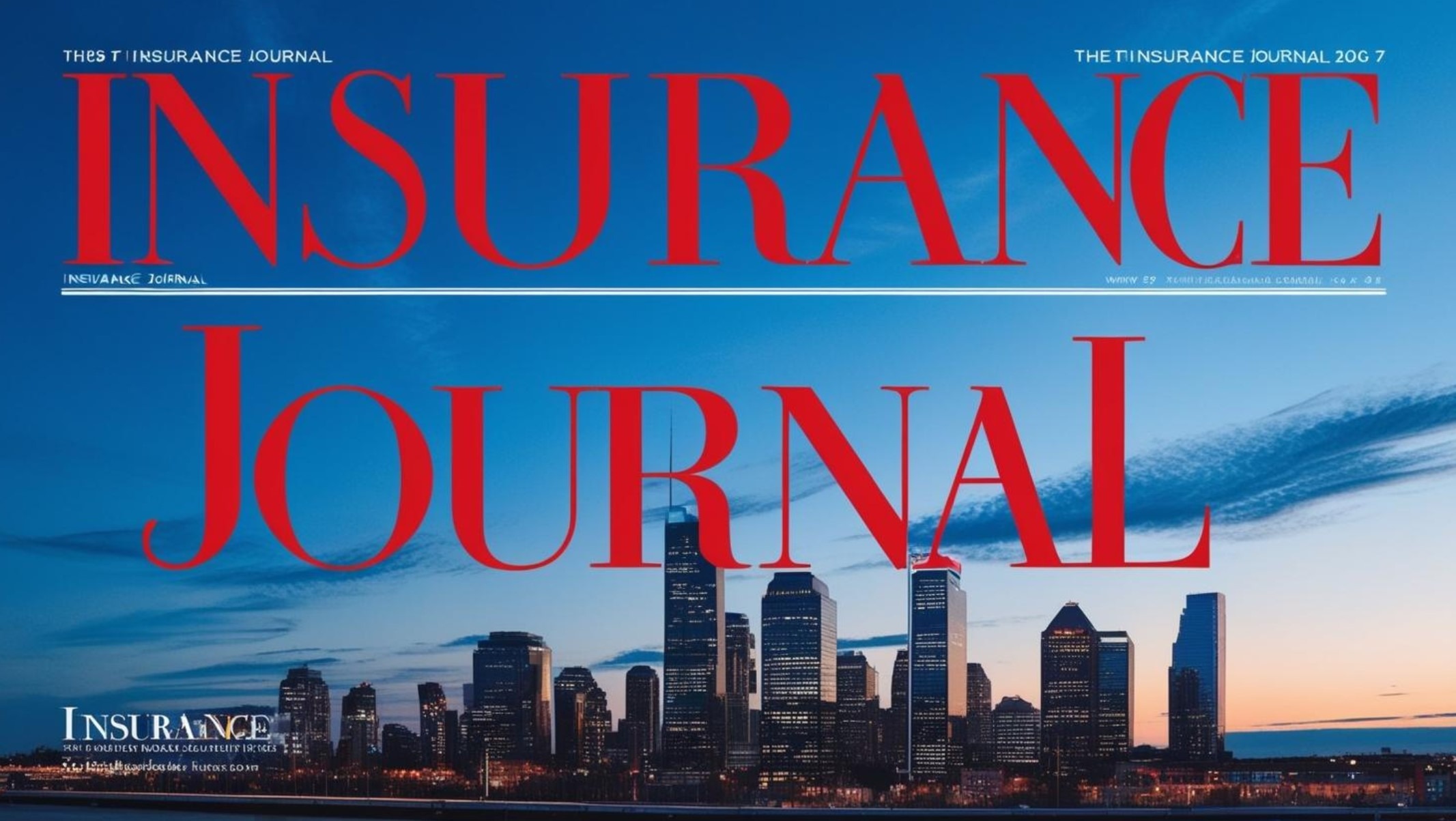 Pinnacol Assurance privatization: Insurance Journal logo with cityscape.