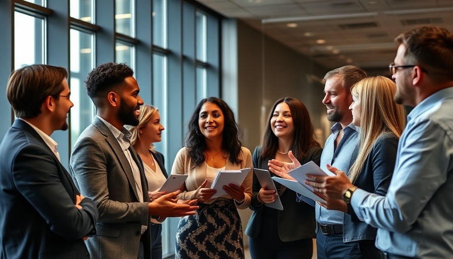 Effective communication in real estate meeting with diverse team.