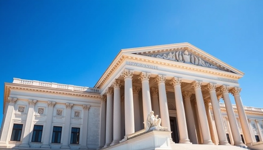 REX Antitrust Case Supreme Court: Majestic U.S. Supreme Court façade.