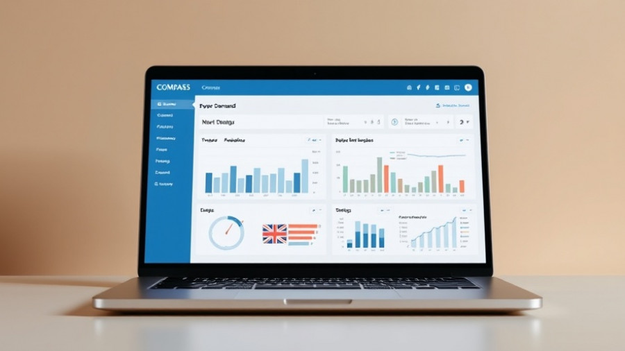 Compass Buyer Demand tool displayed on laptop interface.