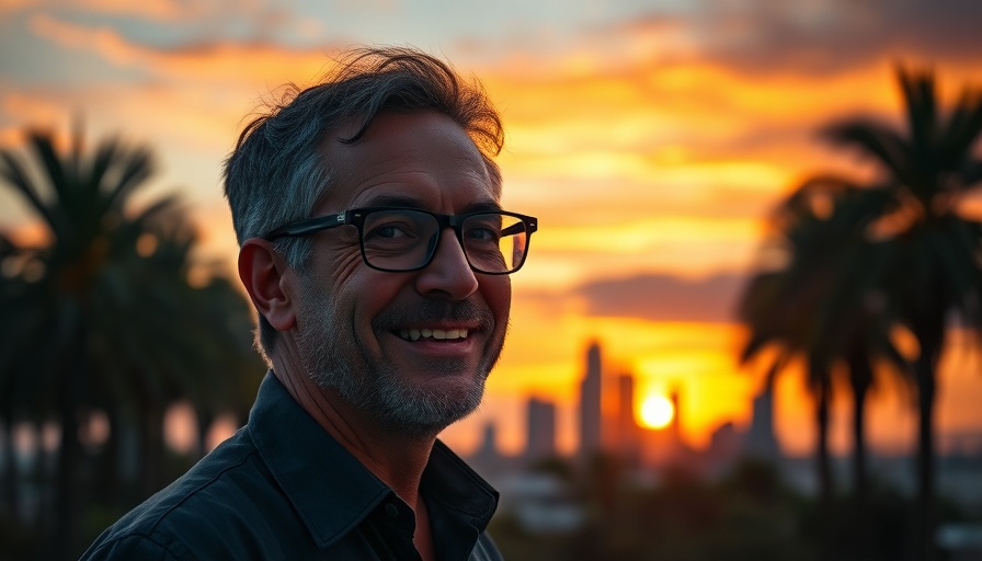 Zane Burnett leaves Rechat for The Agency, serene sunset backdrop.