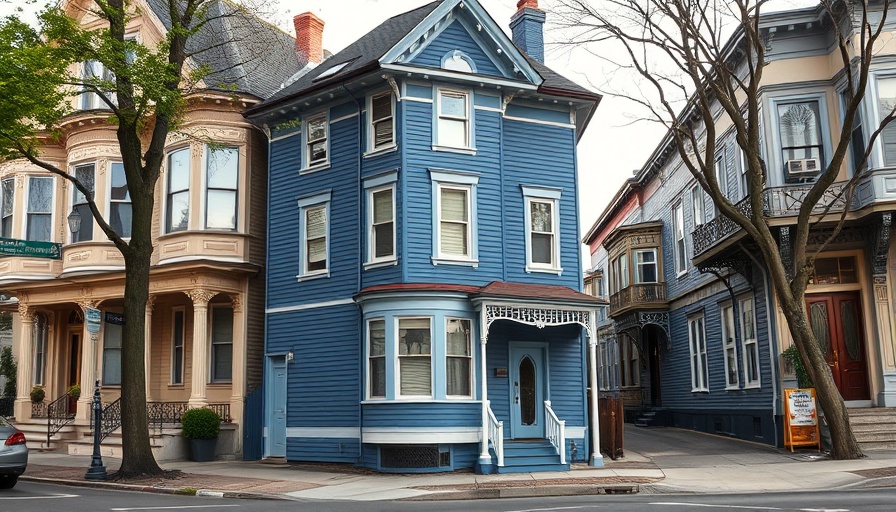 Victorian-style house showcasing features of buying a house as-is.