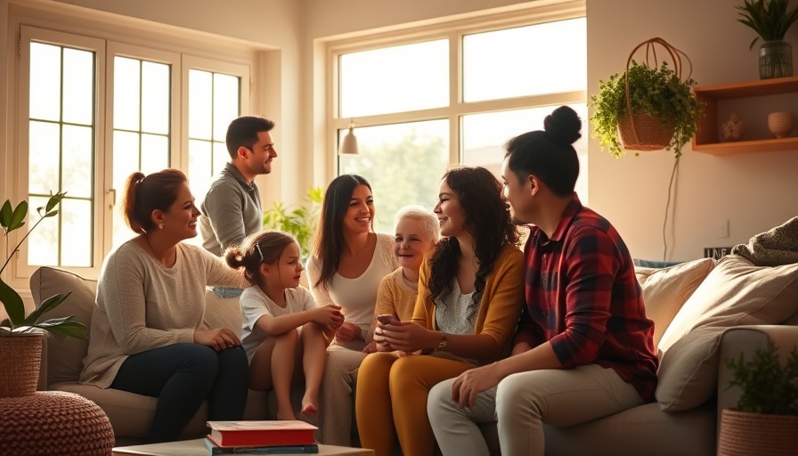 Family in a sunlit room, discussing Rocket Preferred Pricing and Redfin Mortgage Deals.