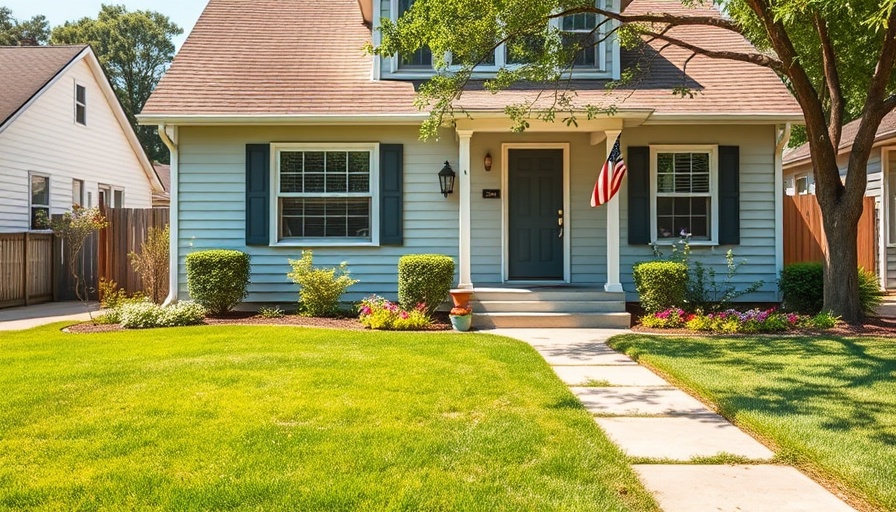 Charming suburban house with garden, ideal for selling your house while on Medicaid.