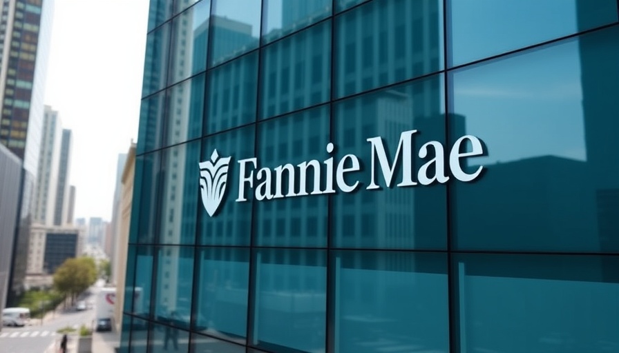Fannie Mae building facade reflecting blue sky.