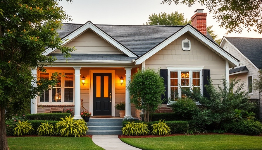 Charming suburban house ideal for relisting your home with lush surroundings.
