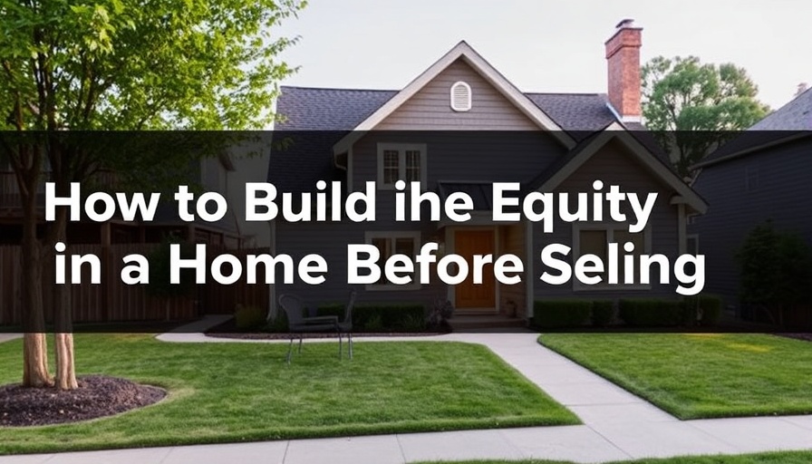 How to Build Equity in a Home Before Selling