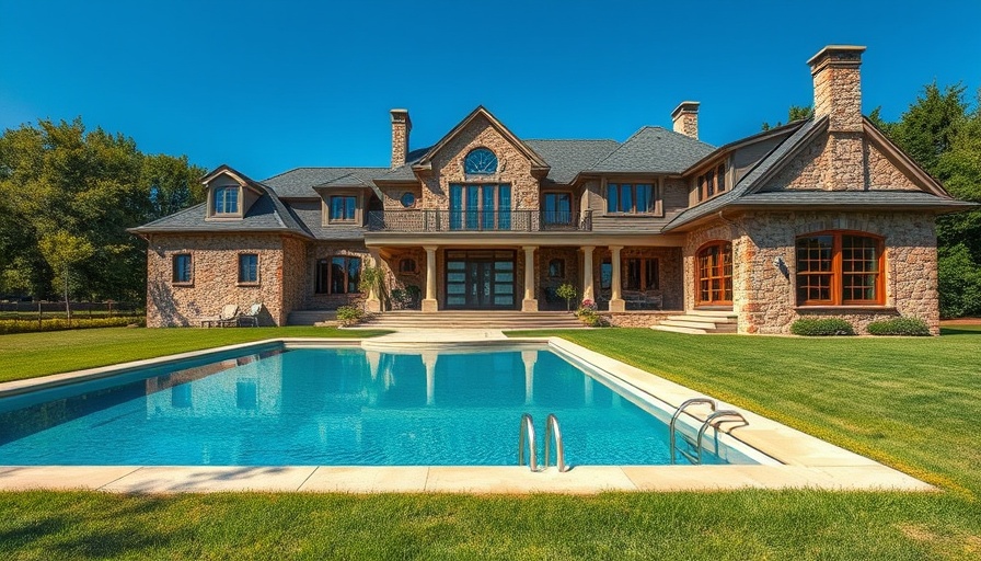Well-maintained house with pool for home sale consideration.
