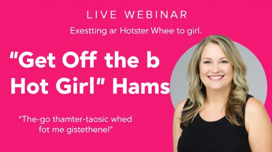 FREE Live Webinar: Get Off the ‘Hot Girl’ Hamster Wheel