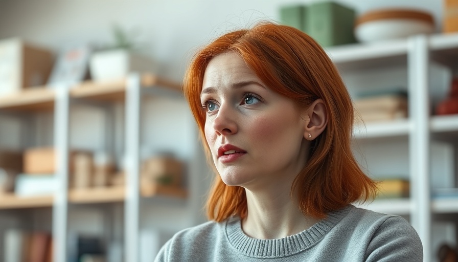 Woman discussing effectiveness of baby botox in a calm setting.