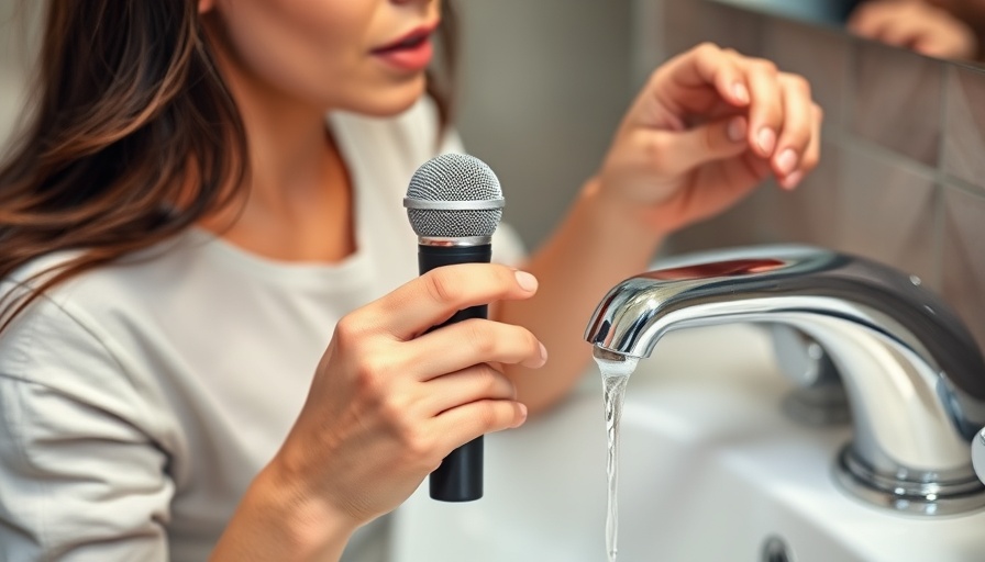 Medspa expert advising against pouring product into sink in Gig Harbor.