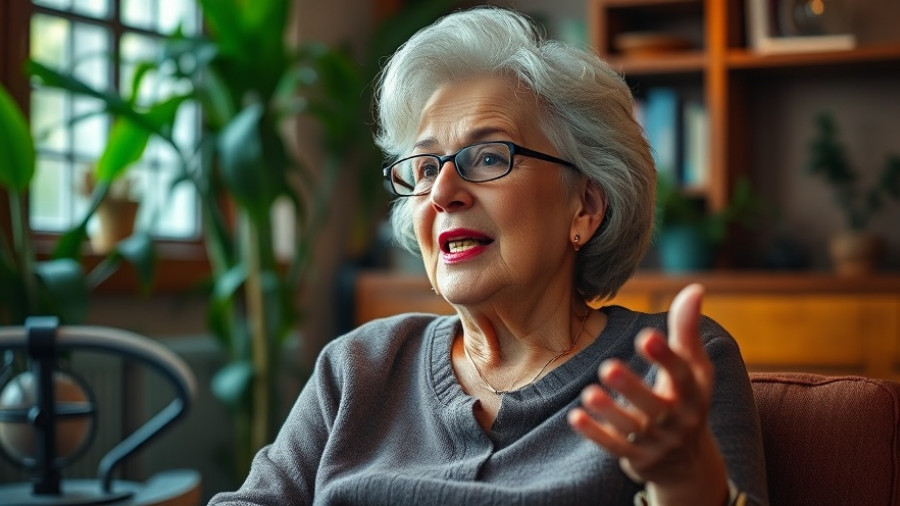 The SIMPLE Method To Feeling Enough: Woman confidently speaking.