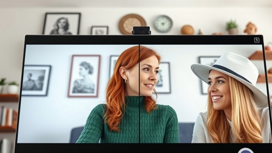 RTT healing Gig Harbor virtual meeting with two women engaged in conversation.