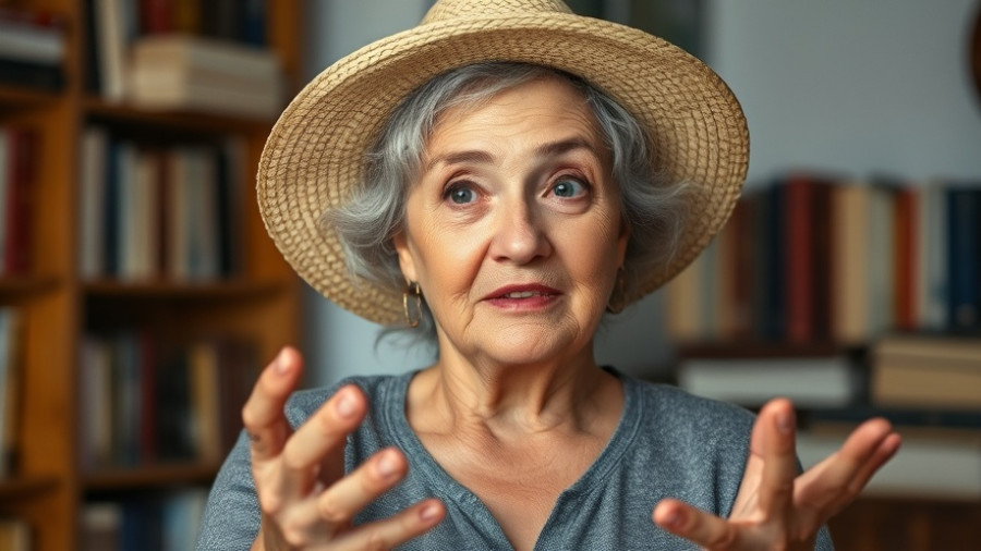 Woman discussing a concept indoors in Gig Harbor