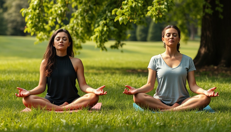 Women meditating outdoors, highlighting Transcendental Meditation vs Mindfulness in Gig Harbor.