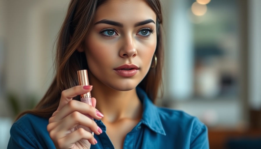 Young woman demonstrating best hydrating lip product for soft, plump lips.