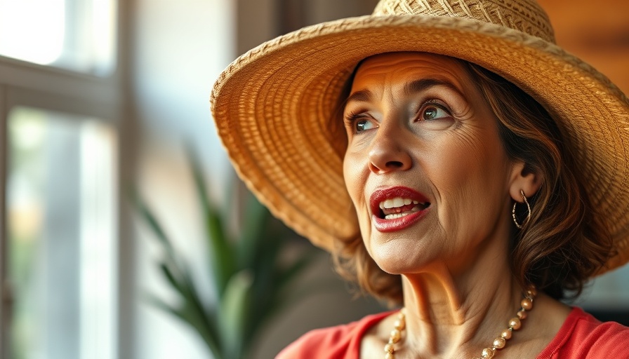 Confident woman speaking about manifesting riches through respect.