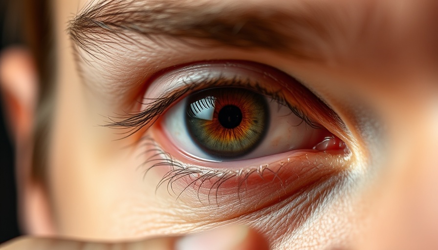 Under-eye bumps treatment discussion Gig Harbor close-up.