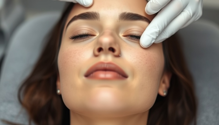 Microneedling benefits illustrated in close-up facial treatment.