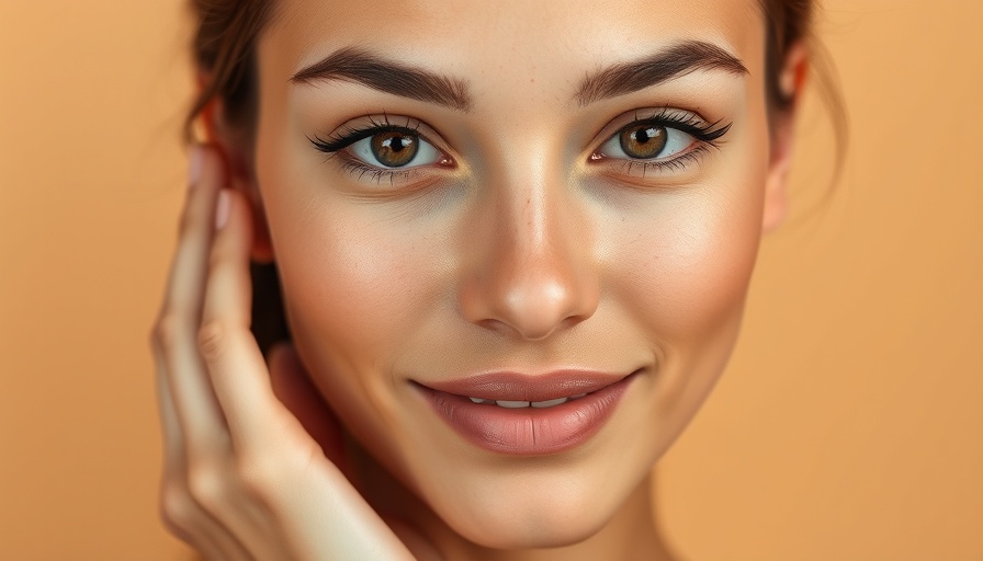 Dermatologist approved makeup launches: close-up of radiant skin.