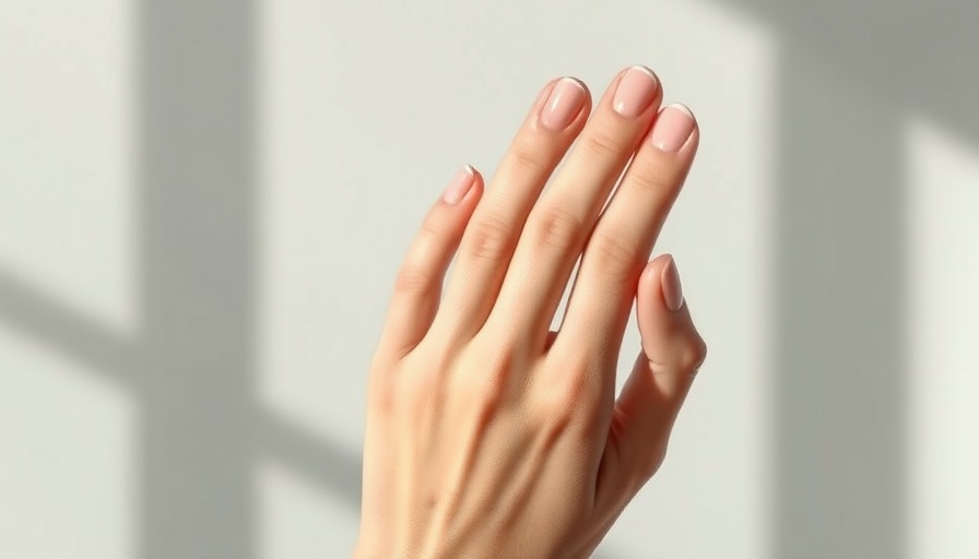 Close-up of hand with almond-shaped pink nails, Millennial vs. Gen Z nail shapes.
