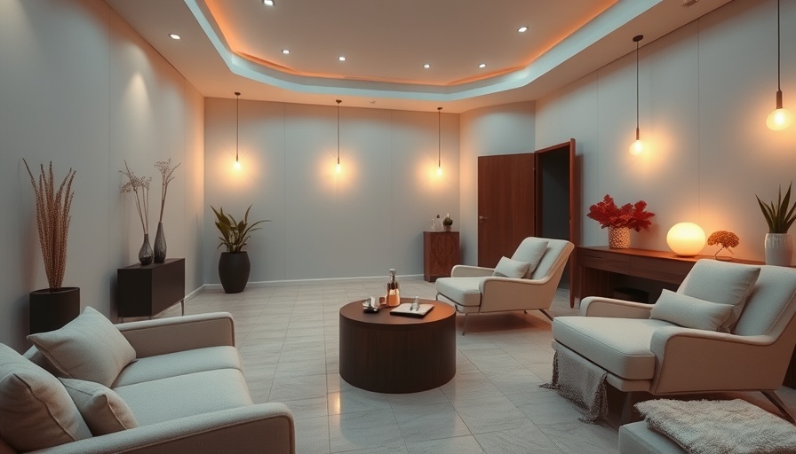 Luxurious medspa in Gig Harbor with elegant decor