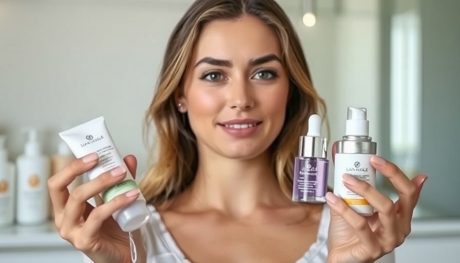 Young woman reviewing anti-aging skin care products, hits and misses.